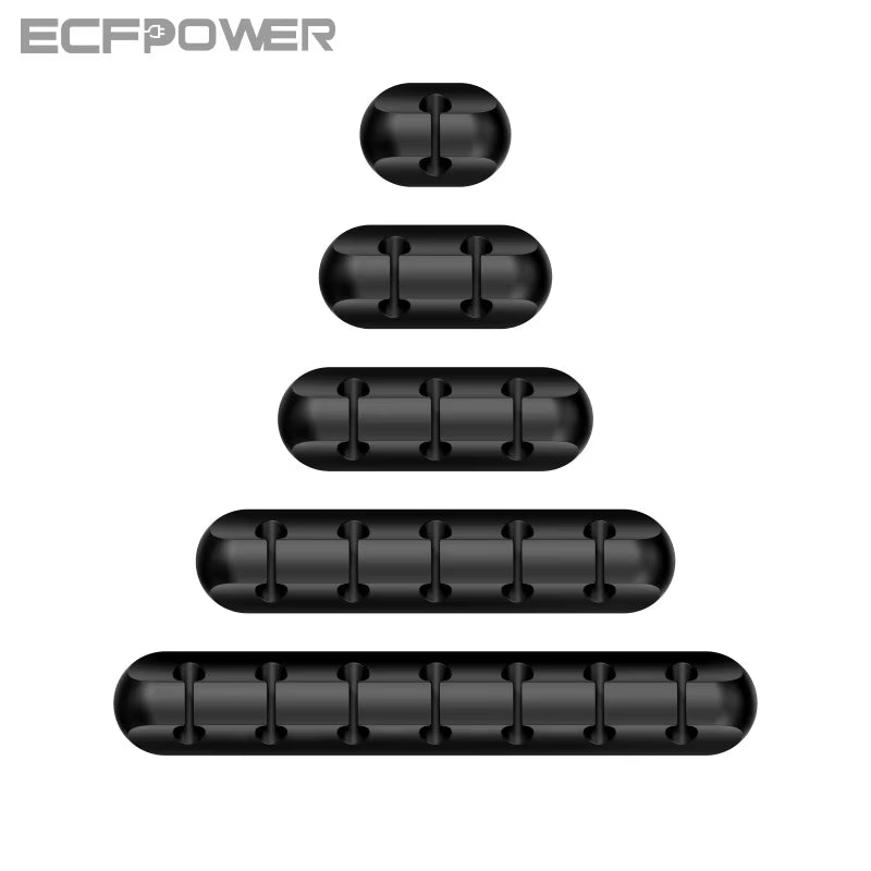 Tie Fixer Wire Management Organizador Cord Clip Office Desktop Phone Cables Holder USB Cable Silicone Organizer Winder